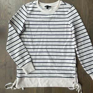 Banana Republic Striped Sweatshirt
